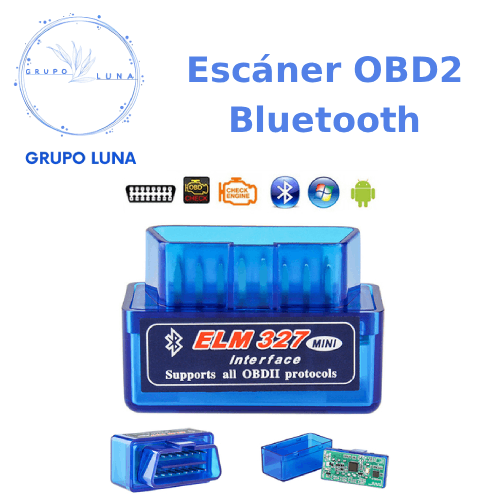 Escáner OBD2 Bluetooth Mini ELM327