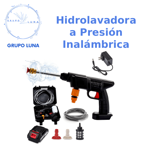 Hidrolavadora a Presión Inalámbrica