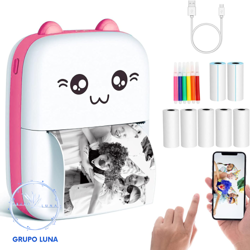 Mini Impresora Térmica Portátil Bluetooth