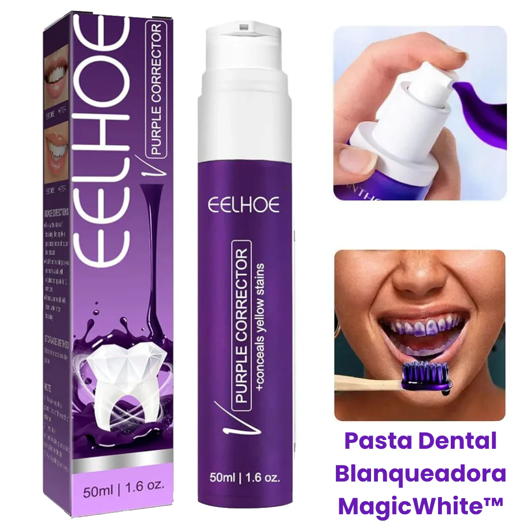 Eelhoe Purple Corrector - Pasta Blanqueadora Dental