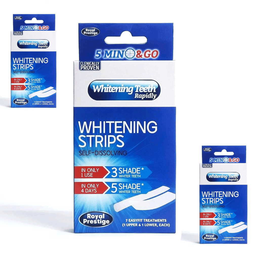 Tiras Blanqueadoras Dentales Royal Prestige - Whitening Strips