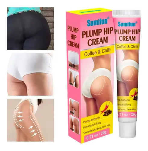 Plump Hip Cream Coffee & Chilli - Reafirmante y Realzador de Glúteos