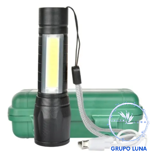 Mini Linterna Tactica Recargable