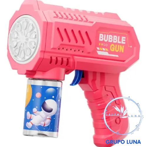 Pistola de Burbujas Bubble Gum