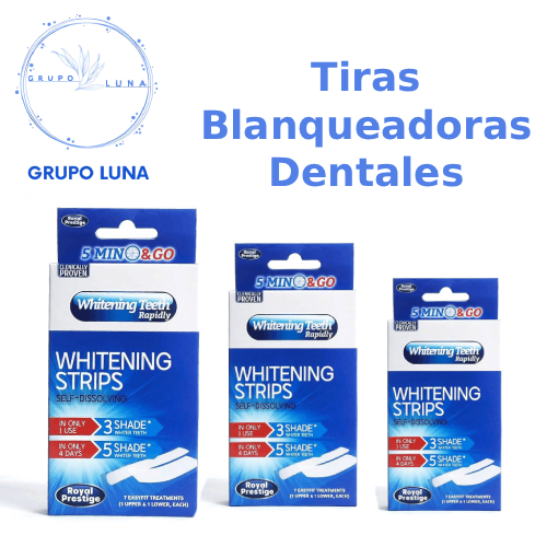 Tiras Blanqueadoras Dentales Royal Prestige - Whitening Strips